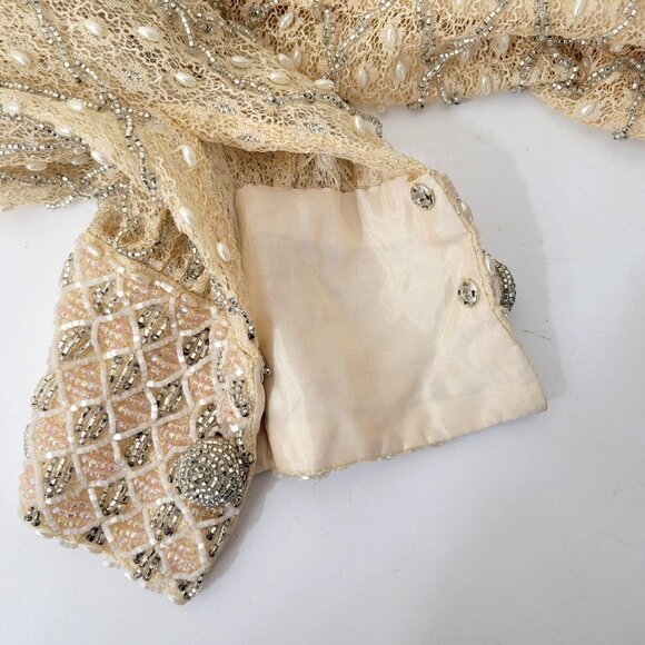 Valentina Inc. 1960's Beaded Shift Dress - Picture 6 of 10